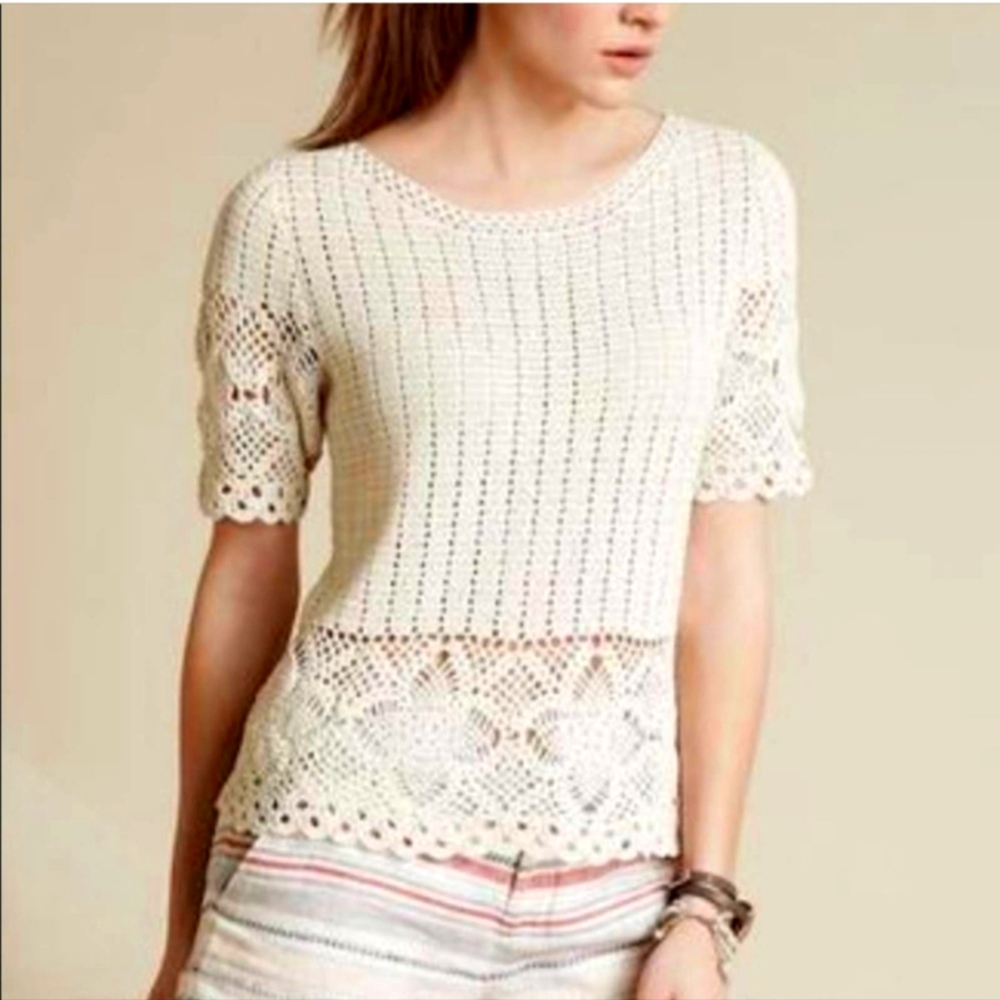 Joie Crochet Top